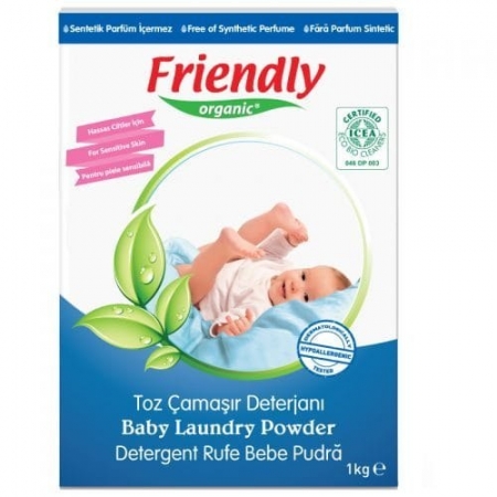 FRIENDLY ORGANIC Proszek do prania ubranek dziecięcych 1kg